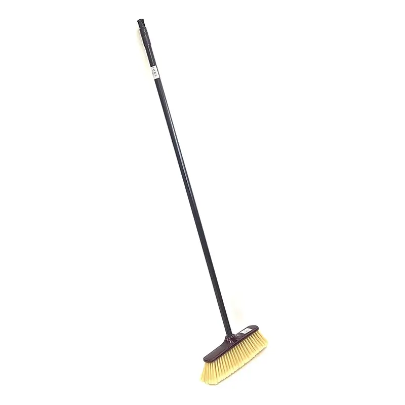 BROOM BROWN BIEGE with Strong Iron Handle full 1